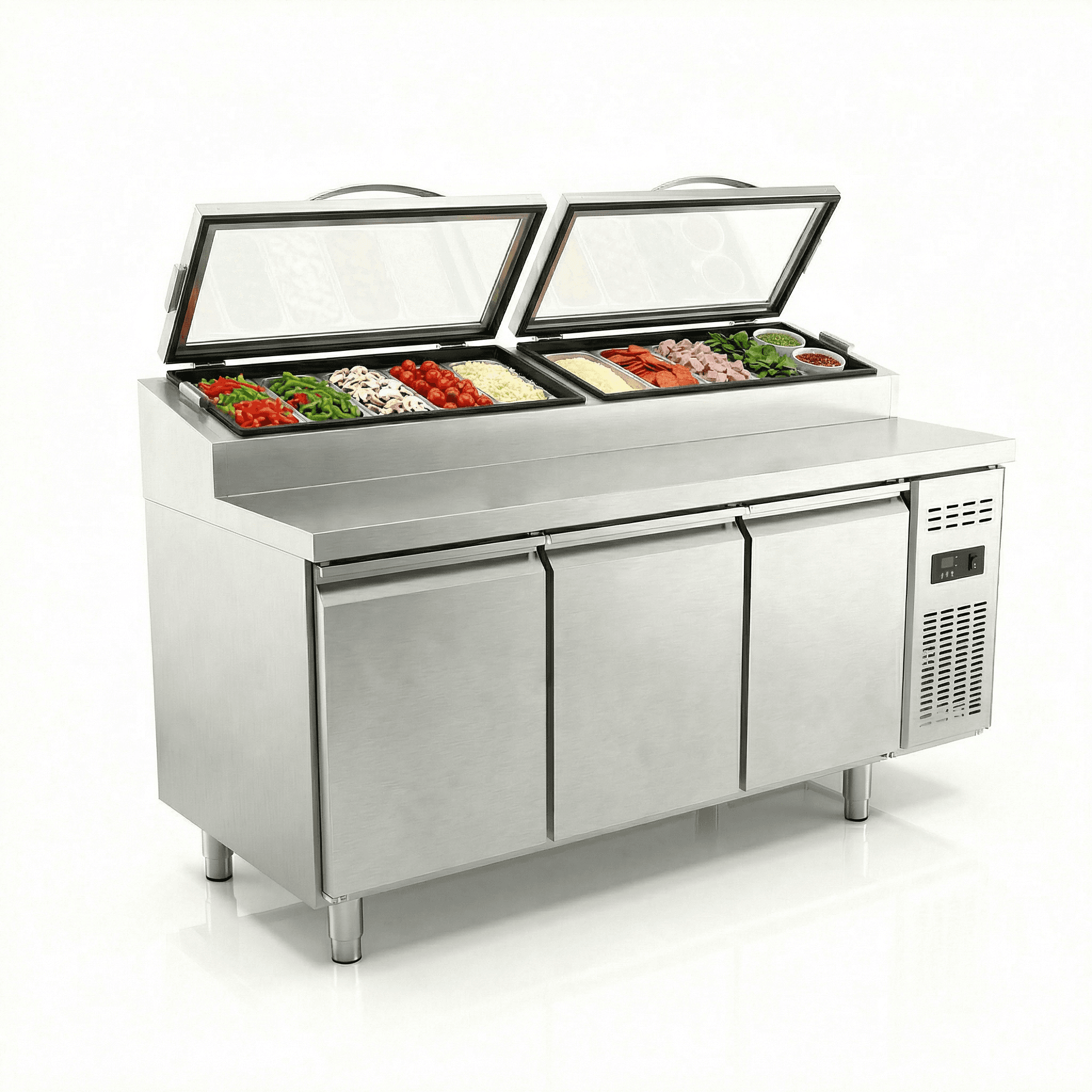Salad Bar And Shawarma Counter
